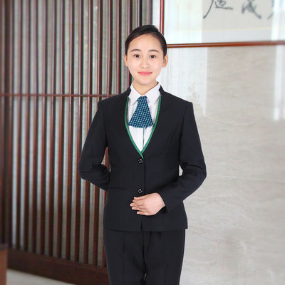 雅生活物业主流项目女客服冬装西装